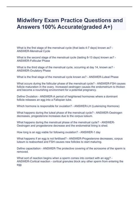 midwifery board exam|midwifery questions and answers pdf.